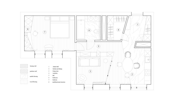 Minimal Moscow Apartment - 0